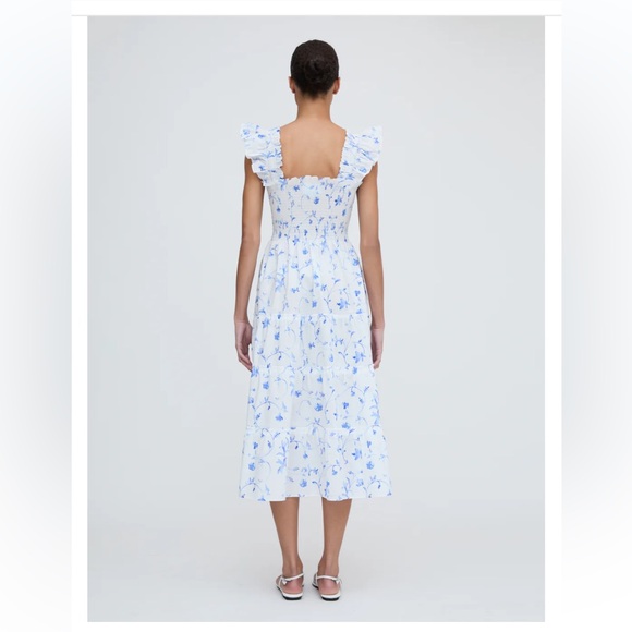 Hill House Ellie Nap Dress in Blue Botanical by Hill House Home Size Large - Picture 4 of 14